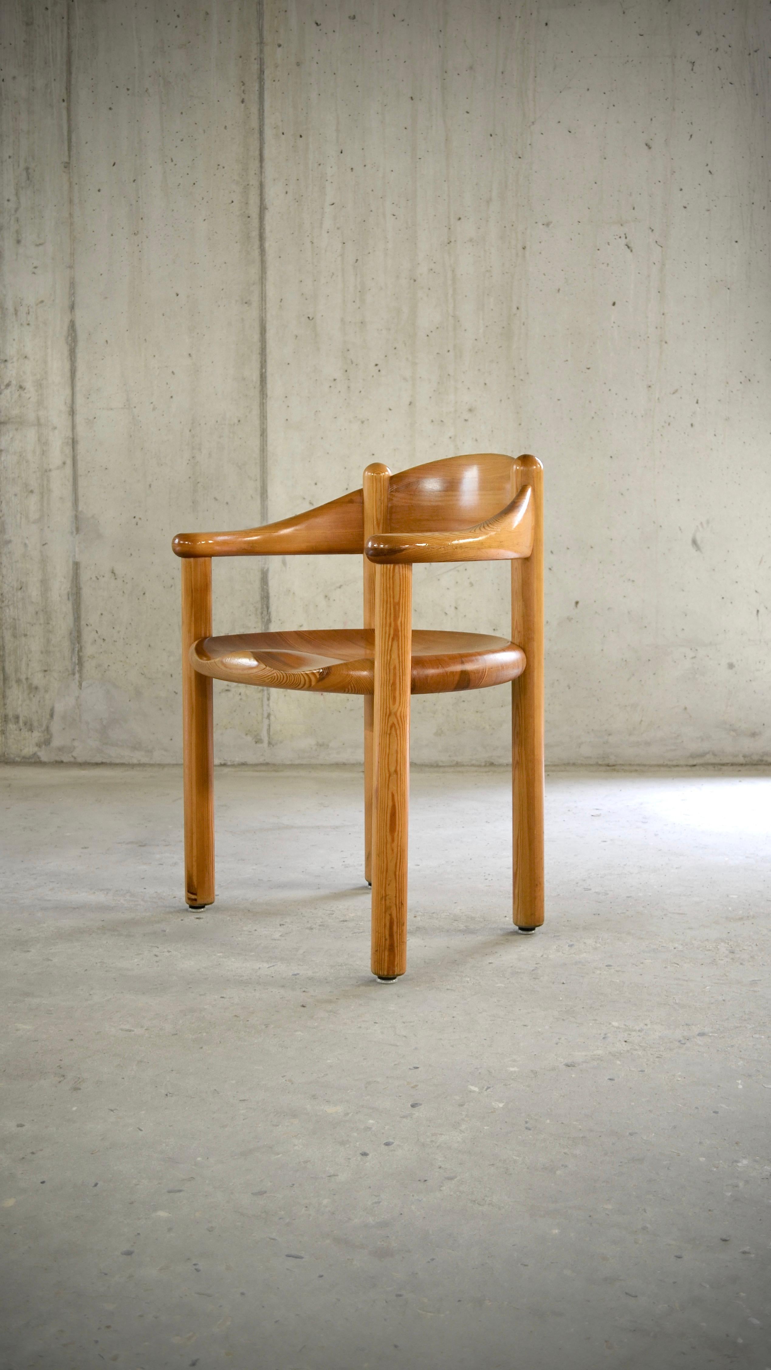 Pine Chairs, Rainer Daumiller, Denmark, 1970's For Sale 9