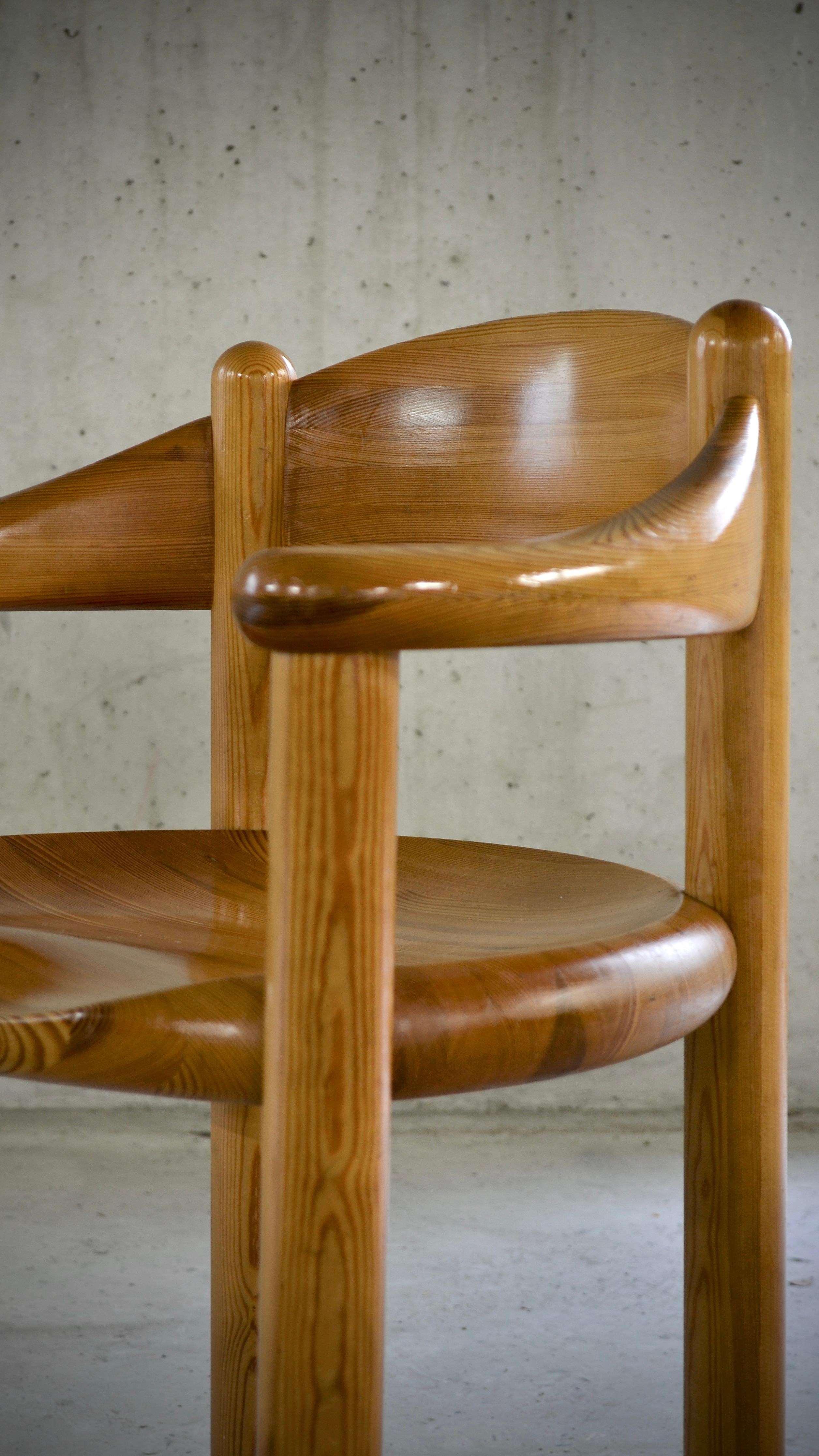 Pine Chairs, Rainer Daumiller, Denmark, 1970's For Sale 10