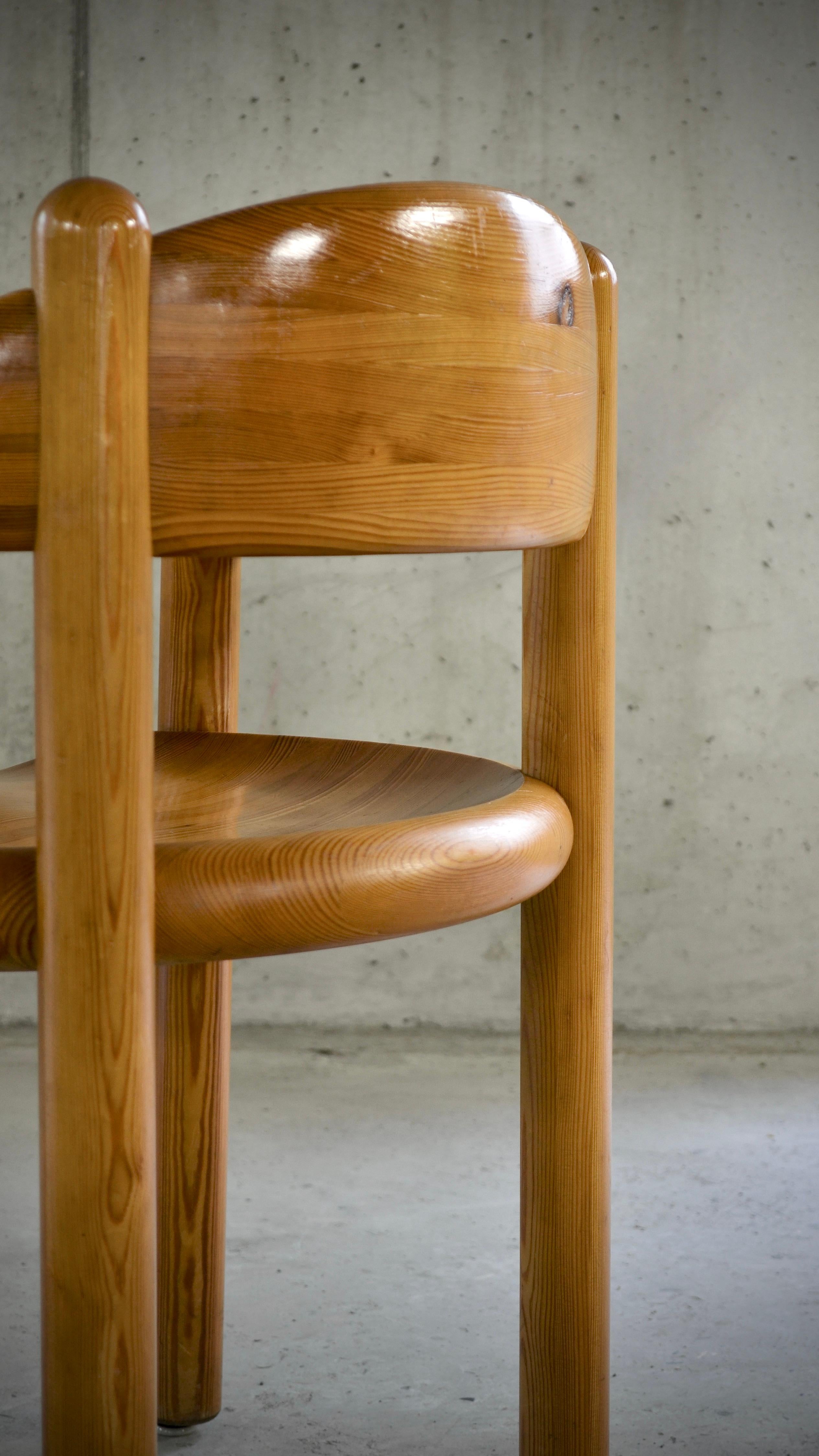 Pine Chairs, Rainer Daumiller, Denmark, 1970's For Sale 11