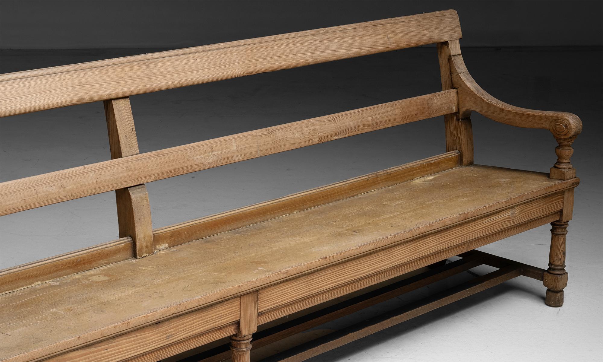 Pine Chapel Bench, England circa 1840 2