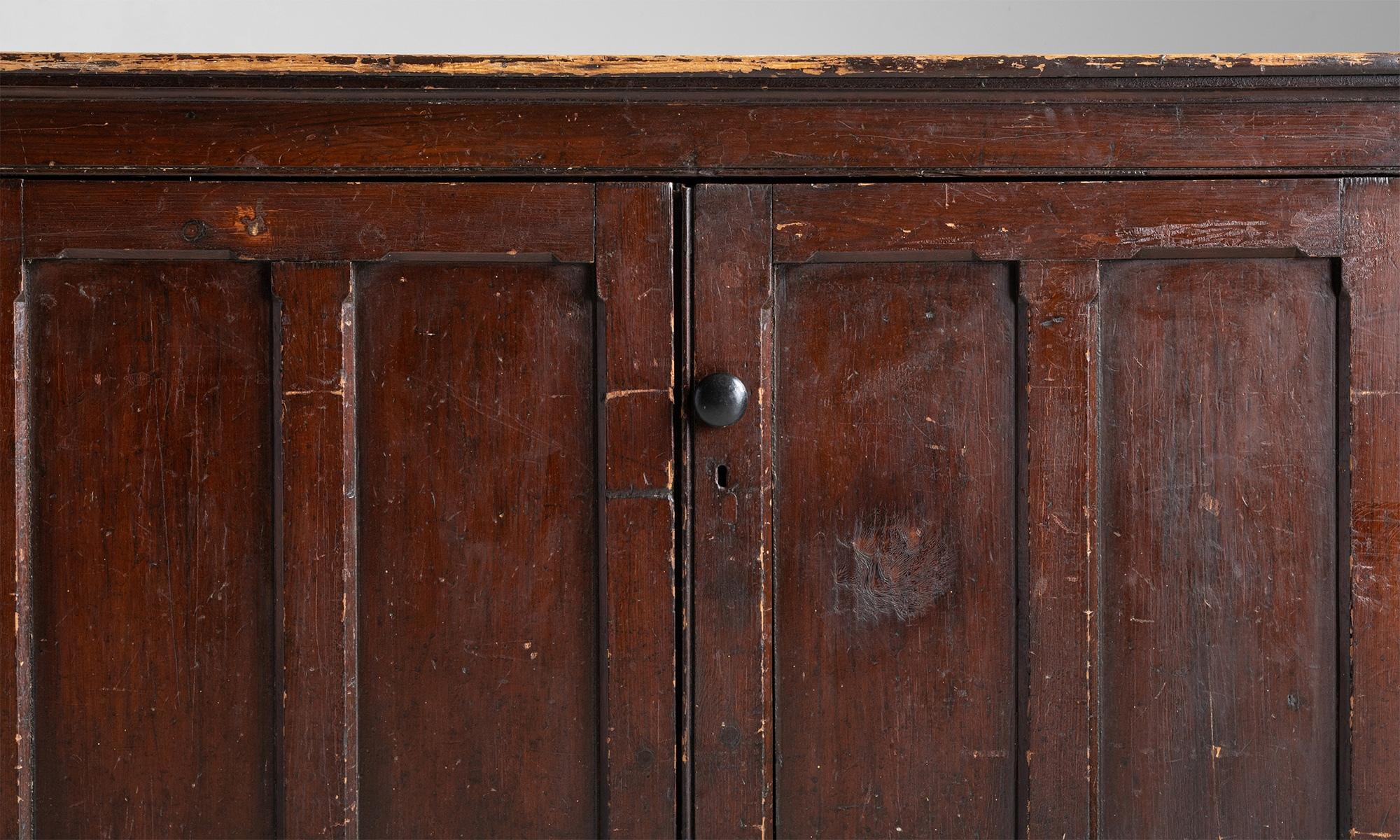 19th Century Pine Chapel Cupboard, Wales, Circa 1890