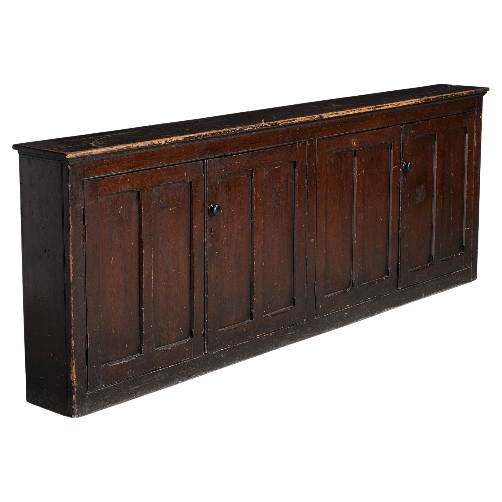 Pine Chapel Cupboard, Wales, Circa 1890