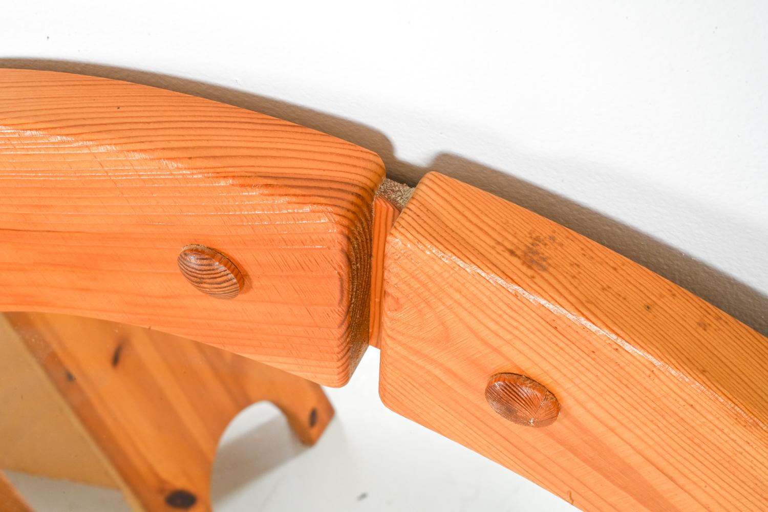 Pine Chest And Mirror By Christian Langeström, 