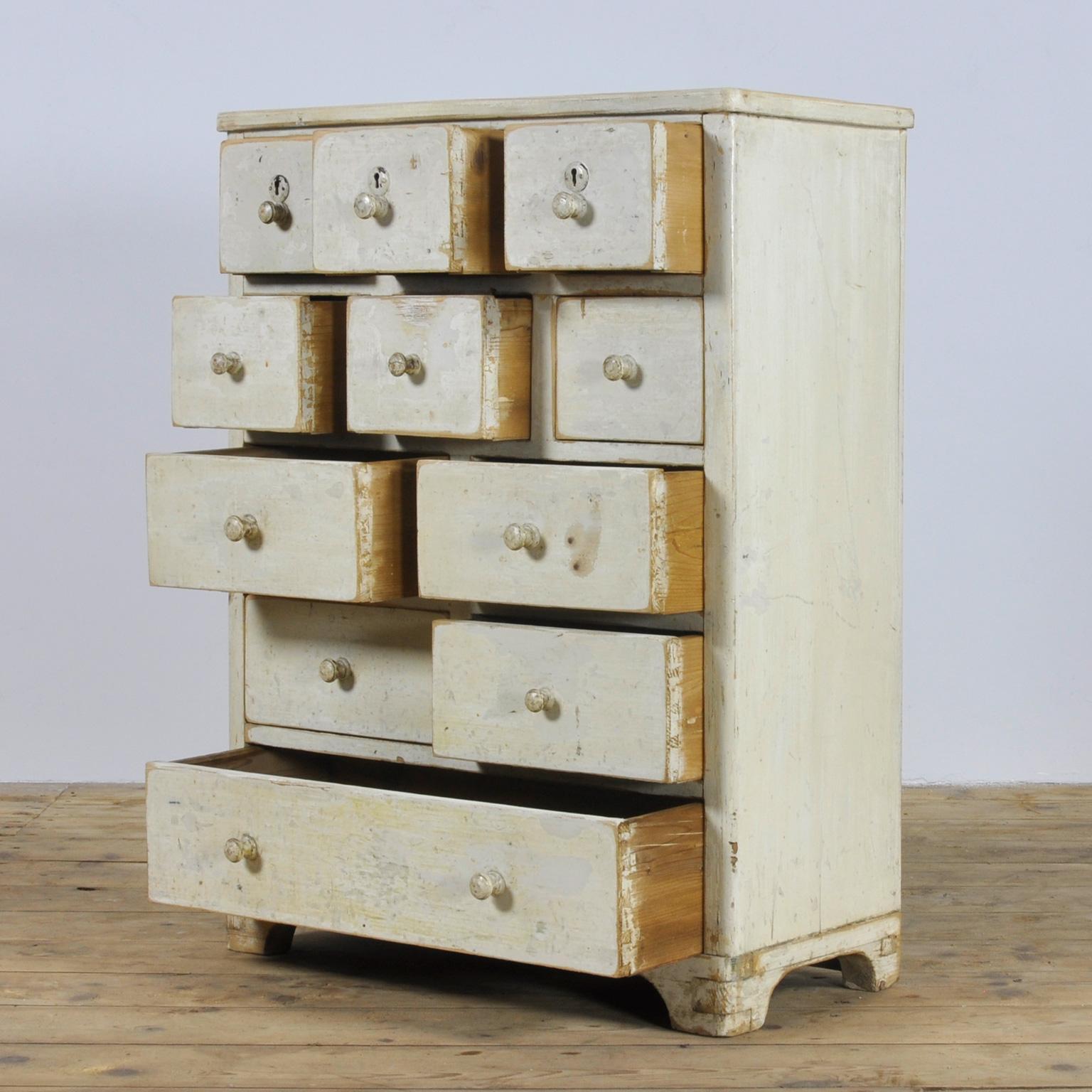 Rustic Pine Chest of Drawers, 1930s