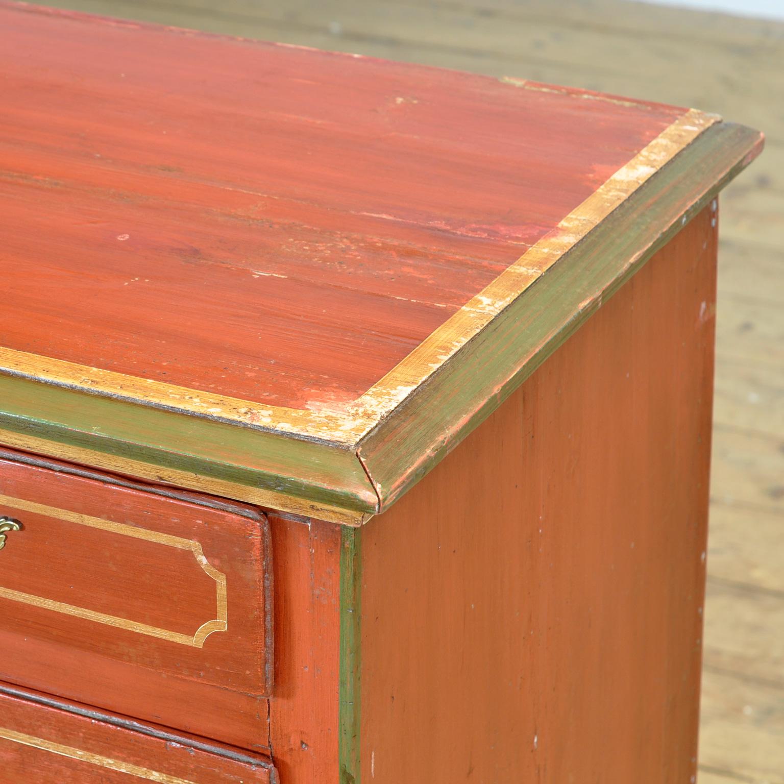 Pine Chest of Drawers, circa 1920 4