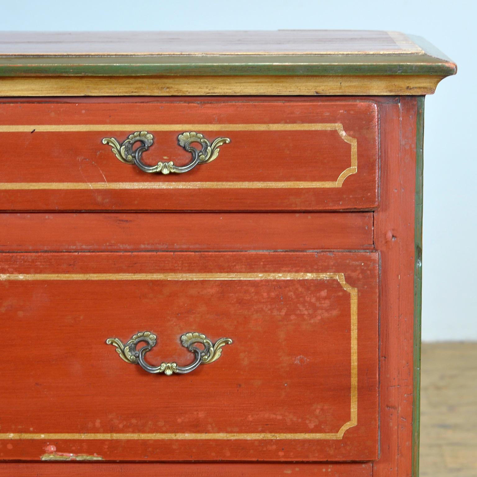 Pine Chest of Drawers, circa 1920 6