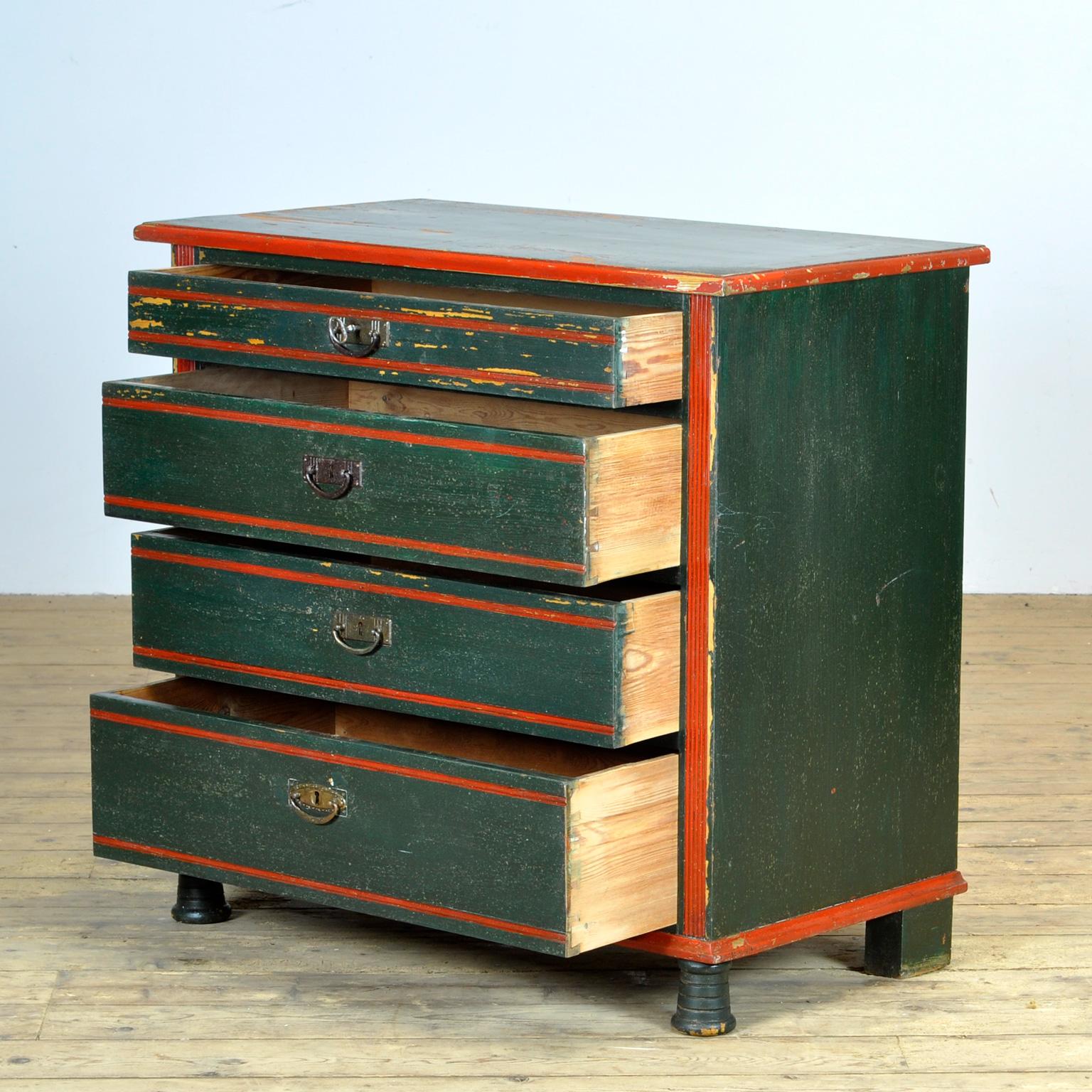 Pine Chest of Drawers, circa 1920 In Good Condition In Amsterdam, Noord Holland