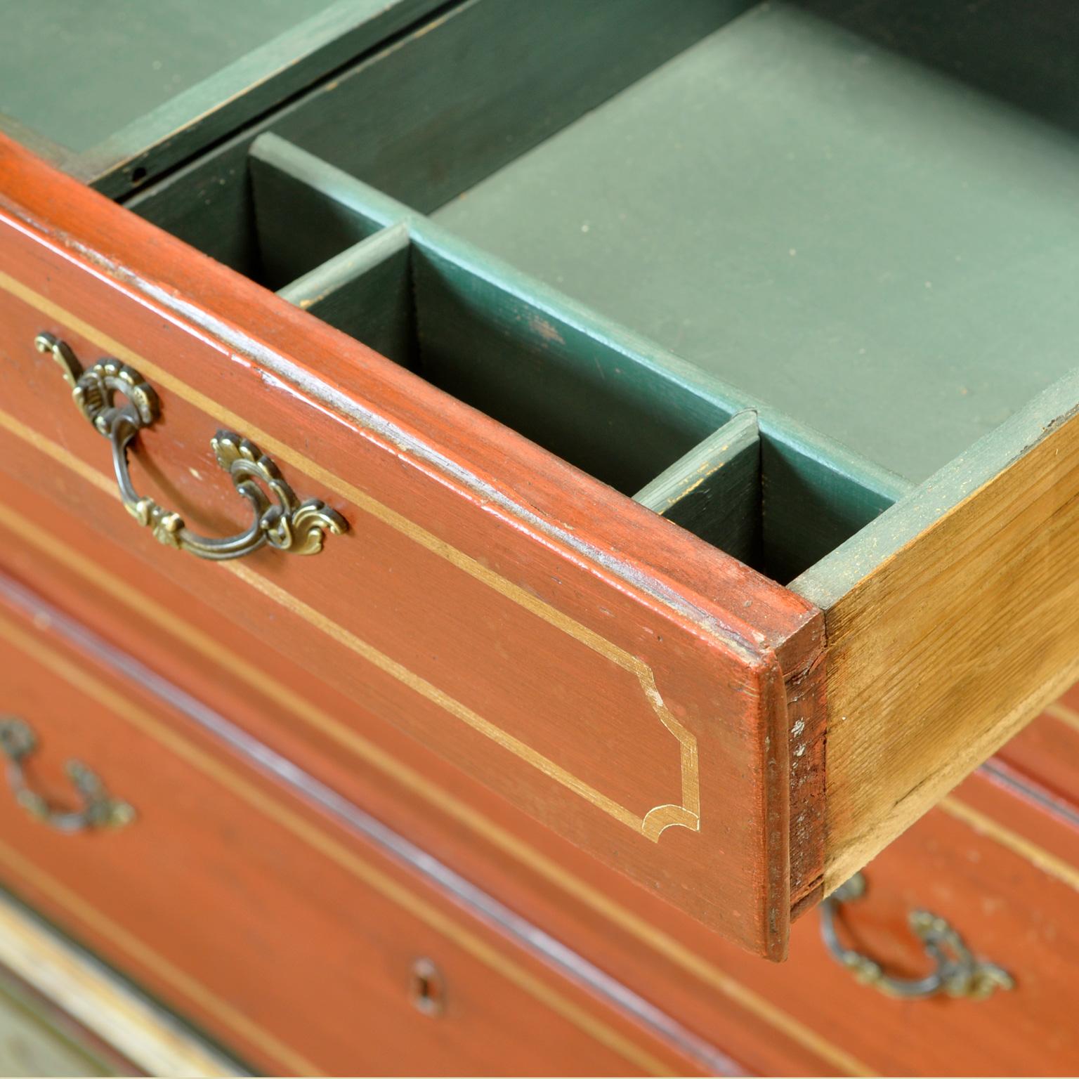 Pine Chest of Drawers, circa 1920 In Good Condition In Amsterdam, Noord Holland