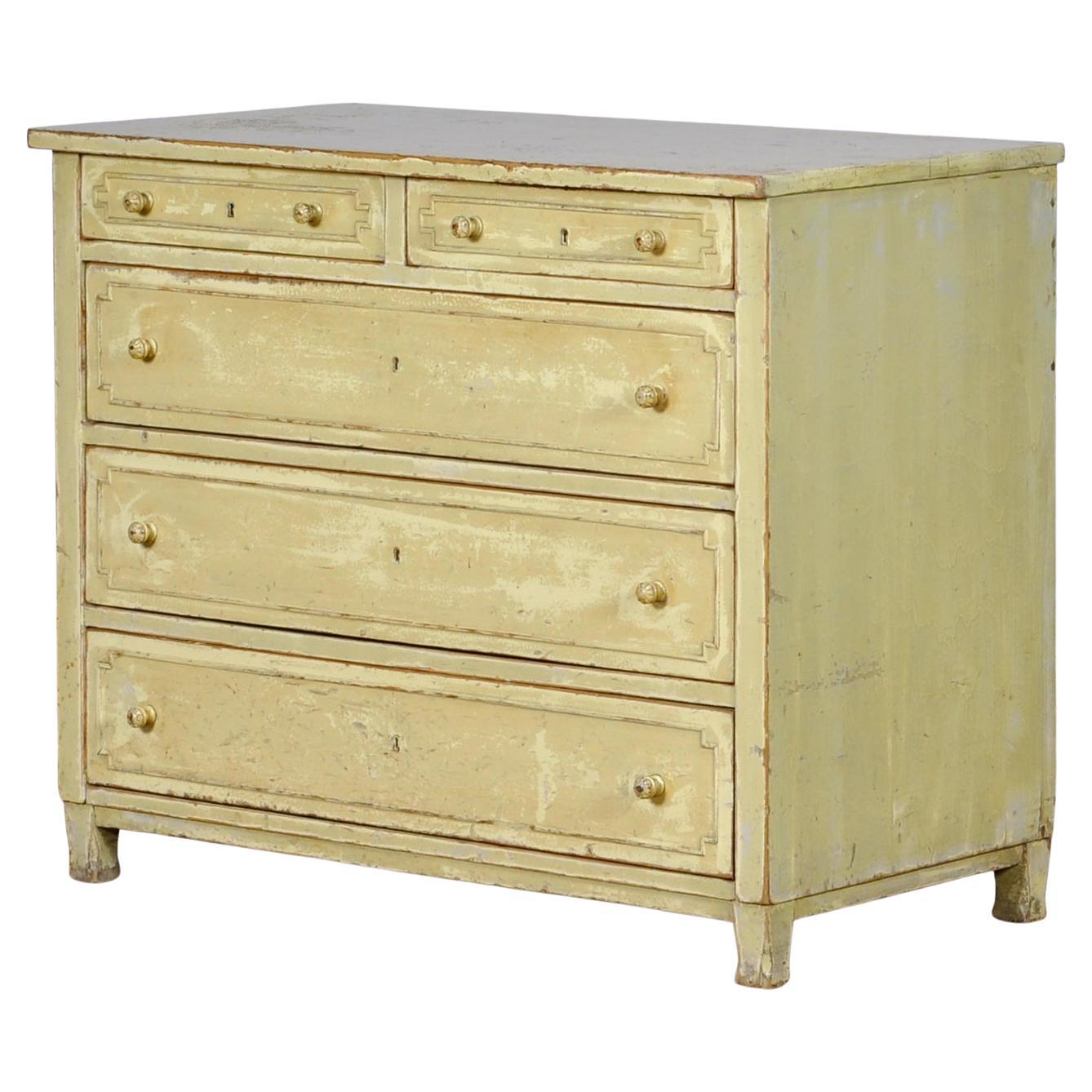 Rustic Pine ThreeDrawer Chest of Drawers at 1stDibs chest of drawers