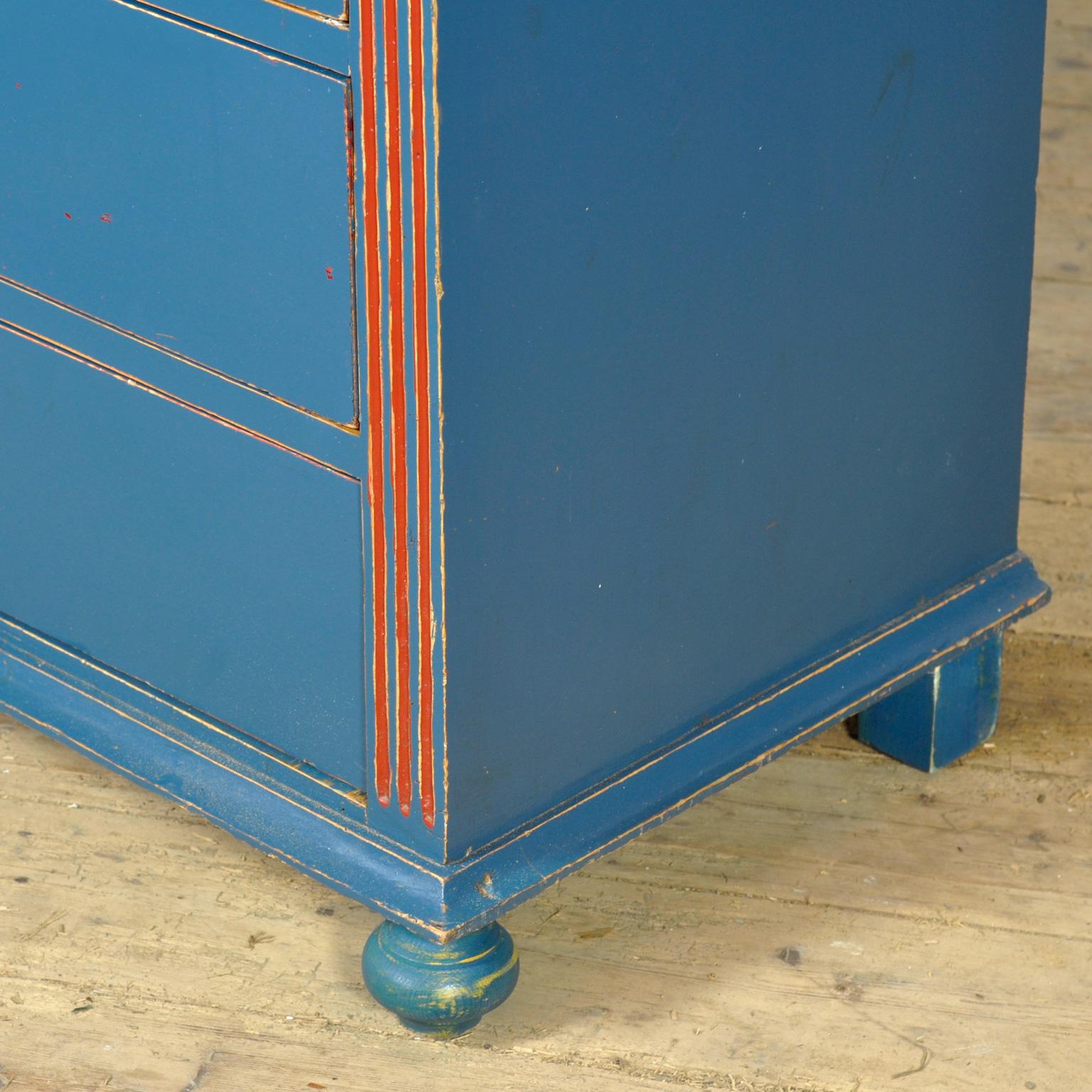 Cassettiera in pino, 1925 circa in vendita 4