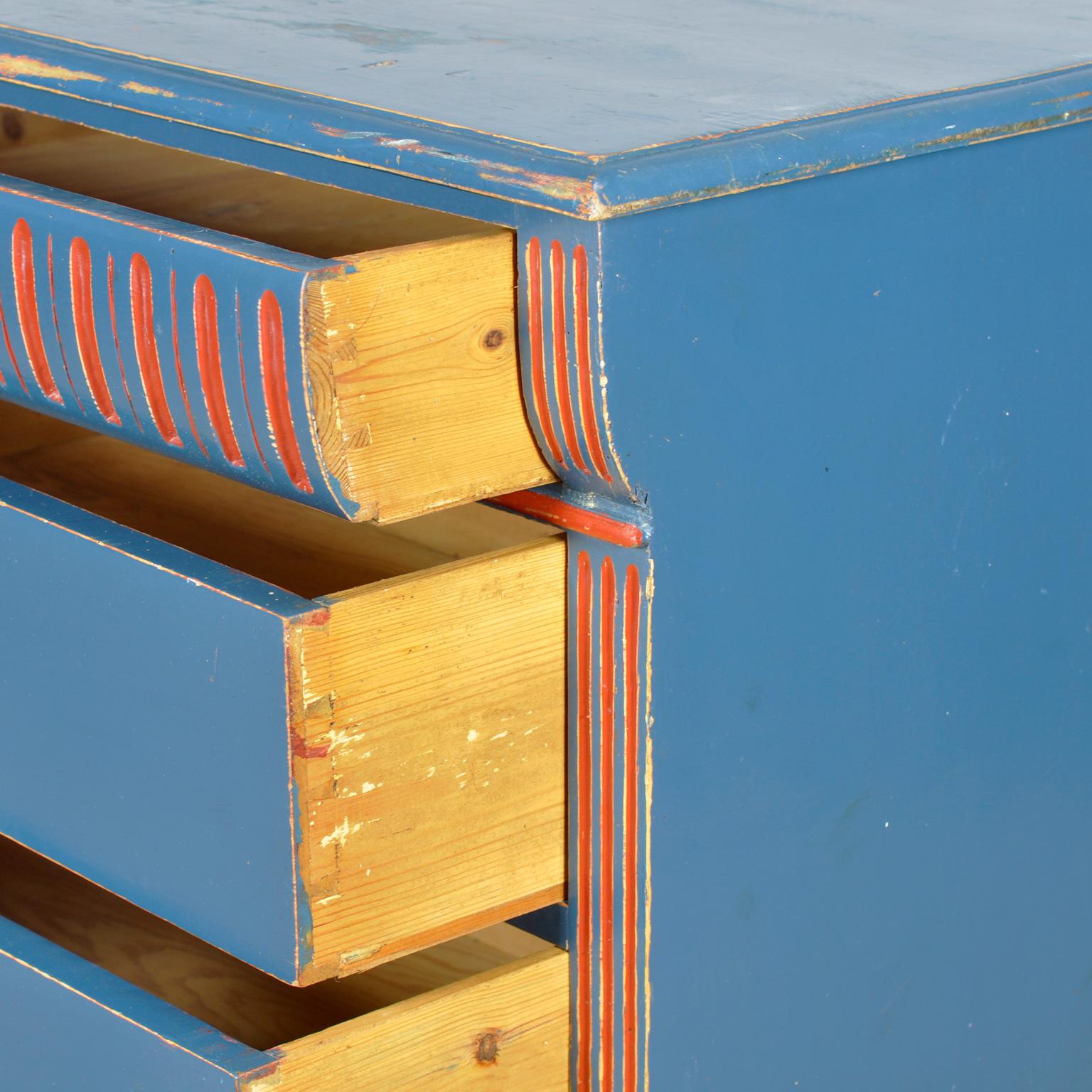 Cassettiera in pino, 1925 circa In condizioni buone in vendita a Amsterdam, Noord Holland