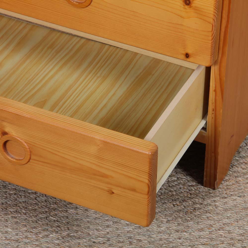 Cassettiera in pino, scelta da Charlotte Perriand per Les Arcs, 1960 in vendita 1