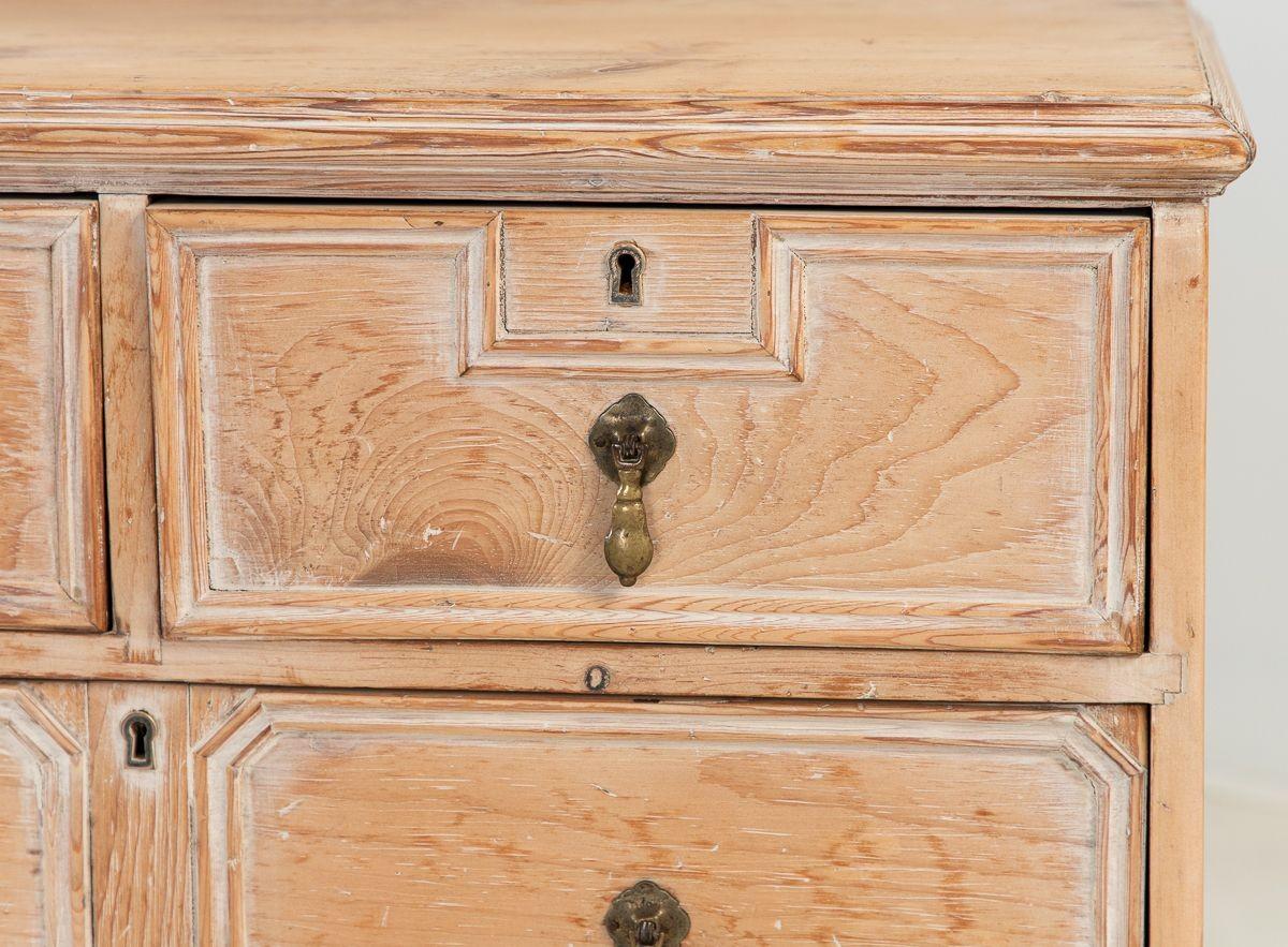 Pine Chest of Drawers with Applied Moldings, English 1860s 3