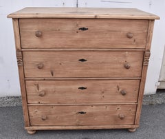Pine Chest of Four Drawers