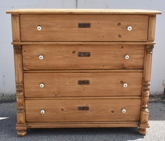 Pine Chest of Four Drawers