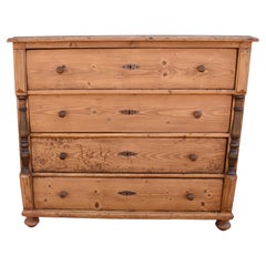 Pine Chest of Four Drawers