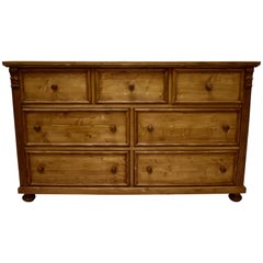 Pine Chest of Seven Drawers