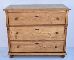 Pine Chest of Three Drawers