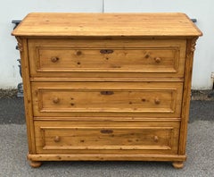 Pine Chest of Three Drawers