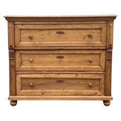 Pine Chest of Three Drawers