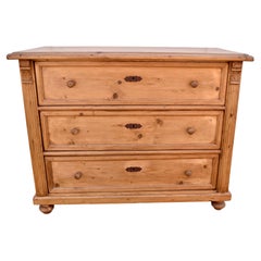 Pine Chest of Three Drawers