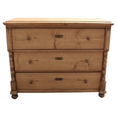 Pine Chest of Three Drawers