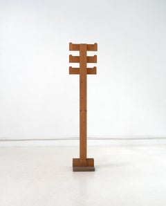 Pine Coat Rack attr. Mario Ceroli, Italy, c.1970