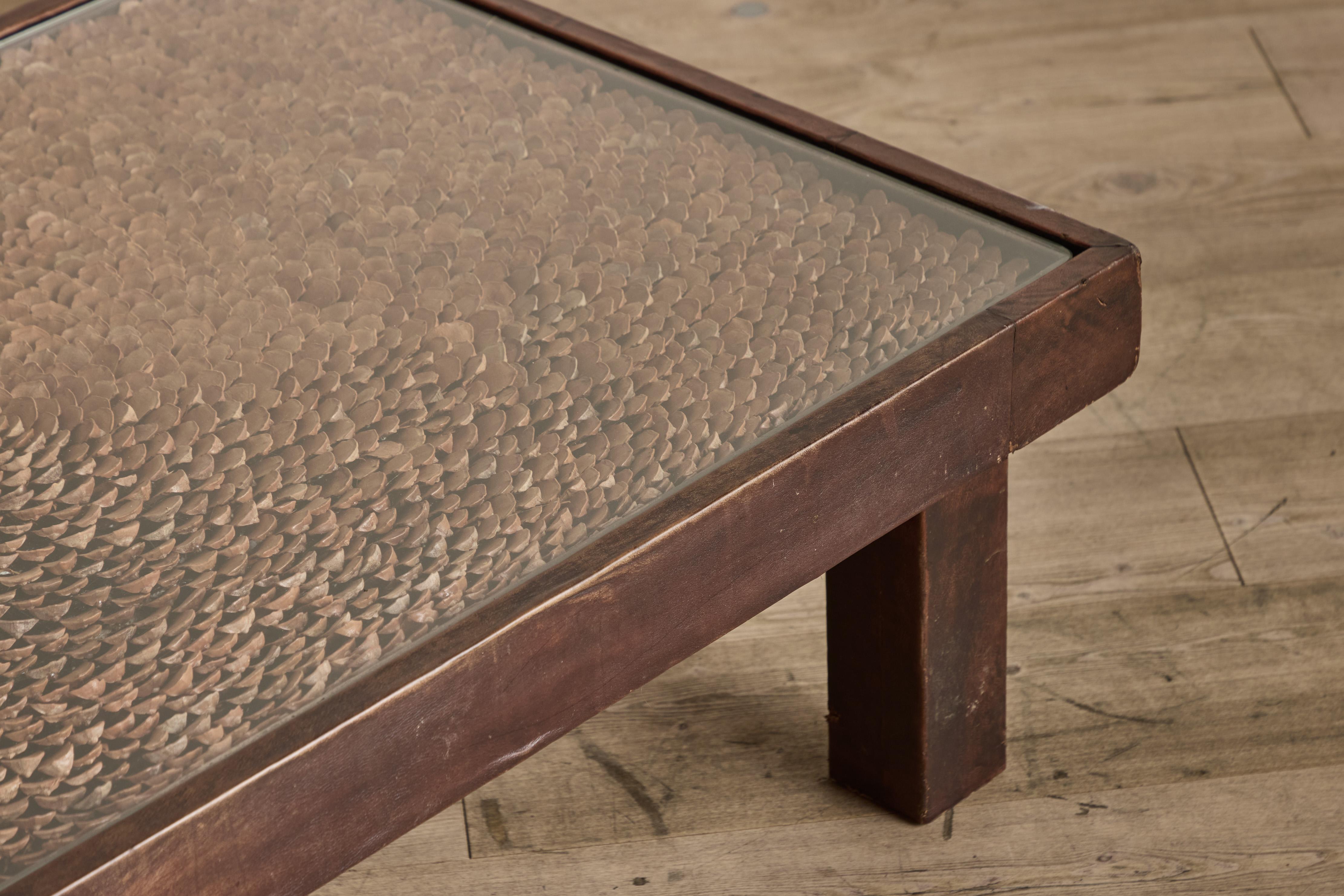 20th Century Pine Cone Coffee Table