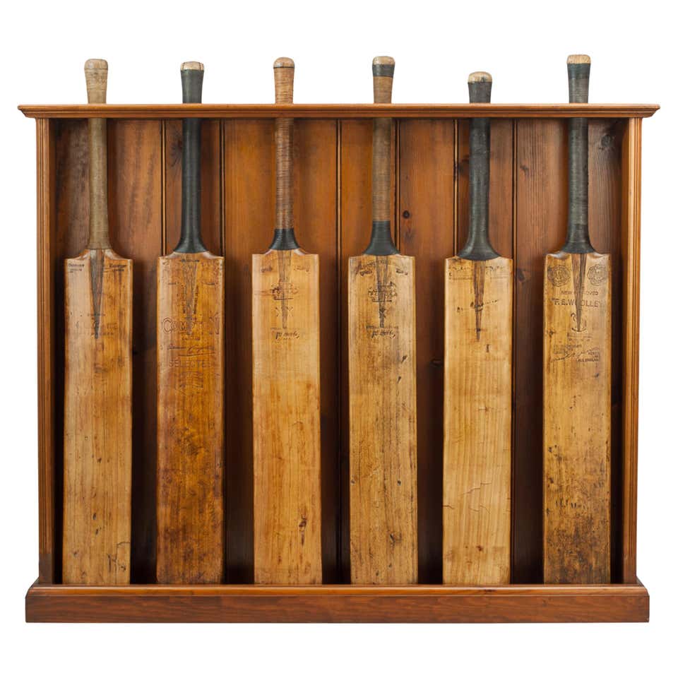 Vintage Gunn and Moore Cricket Bat, The Cannon, 1930s at 1stDibs