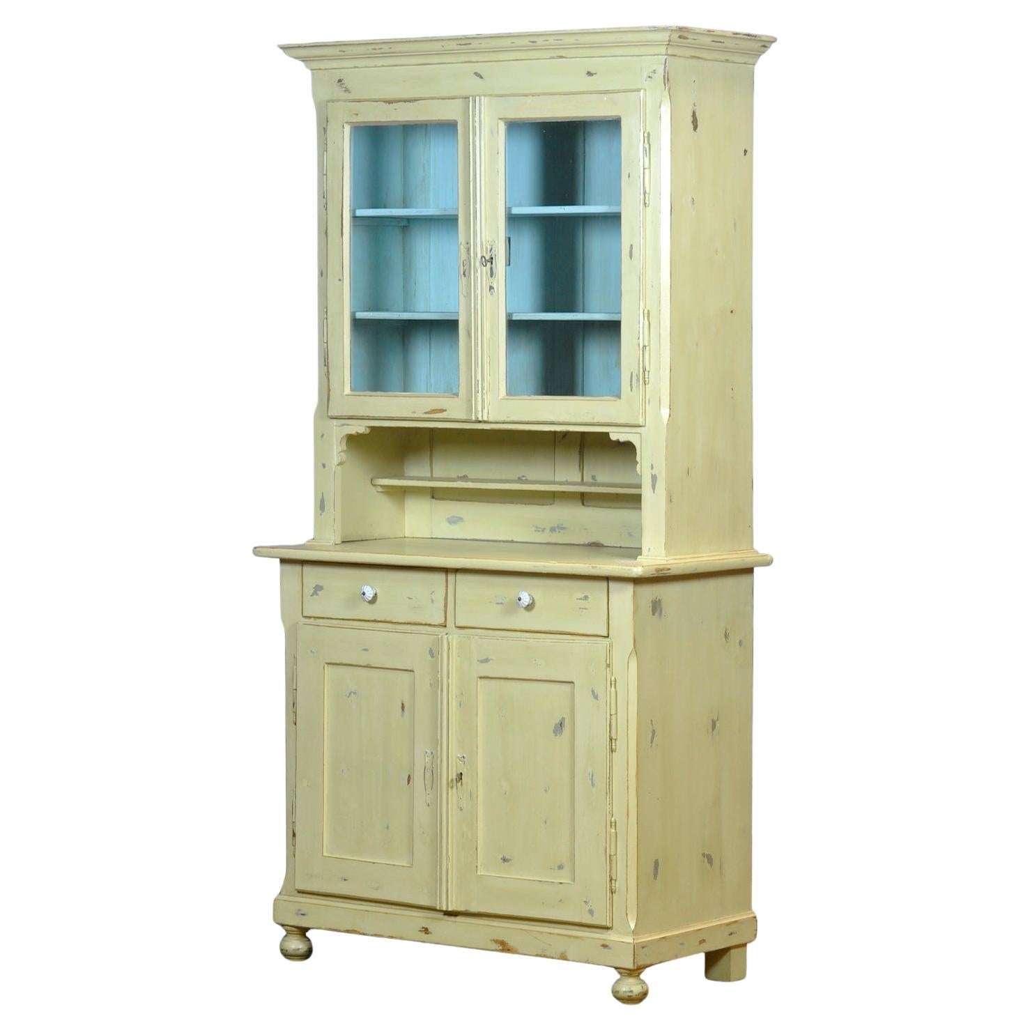 Pine cupboard, circa 1920