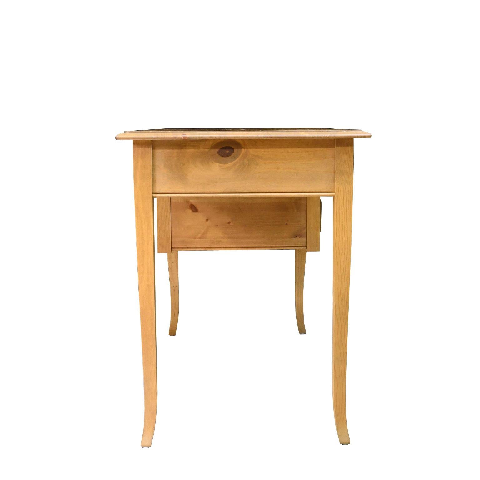 Pine Desk Fabricated from an Antique European Pine Table by Bonnin Ashley 1