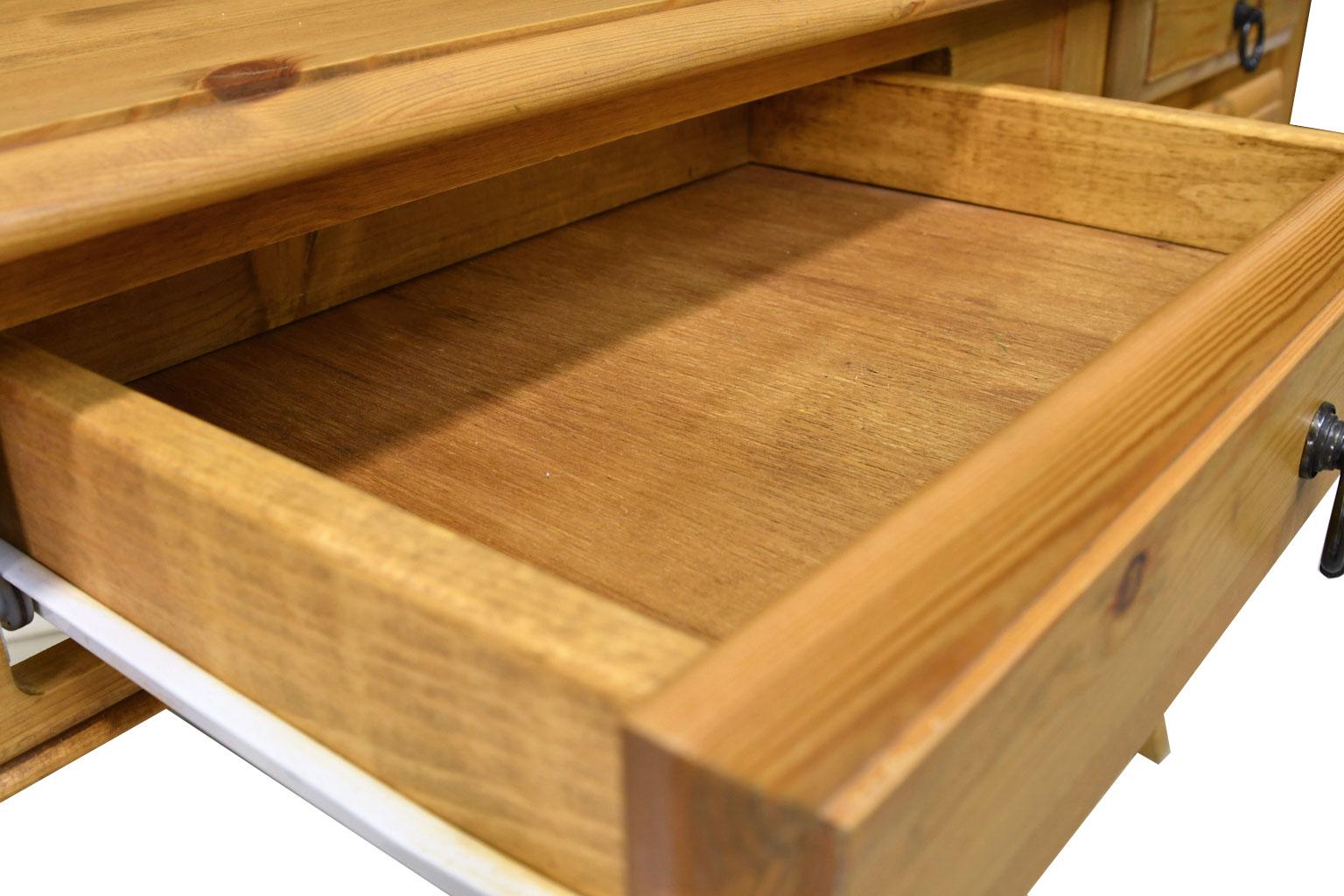 Pine Desk Fabricated from an Antique European Pine Table by Bonnin Ashley 4