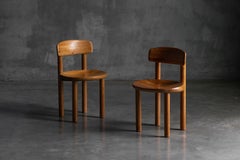 Sillas de comedor de pino de Rainer Daumiller para Hirtshals Savvaerk, Dinamarca, 1970