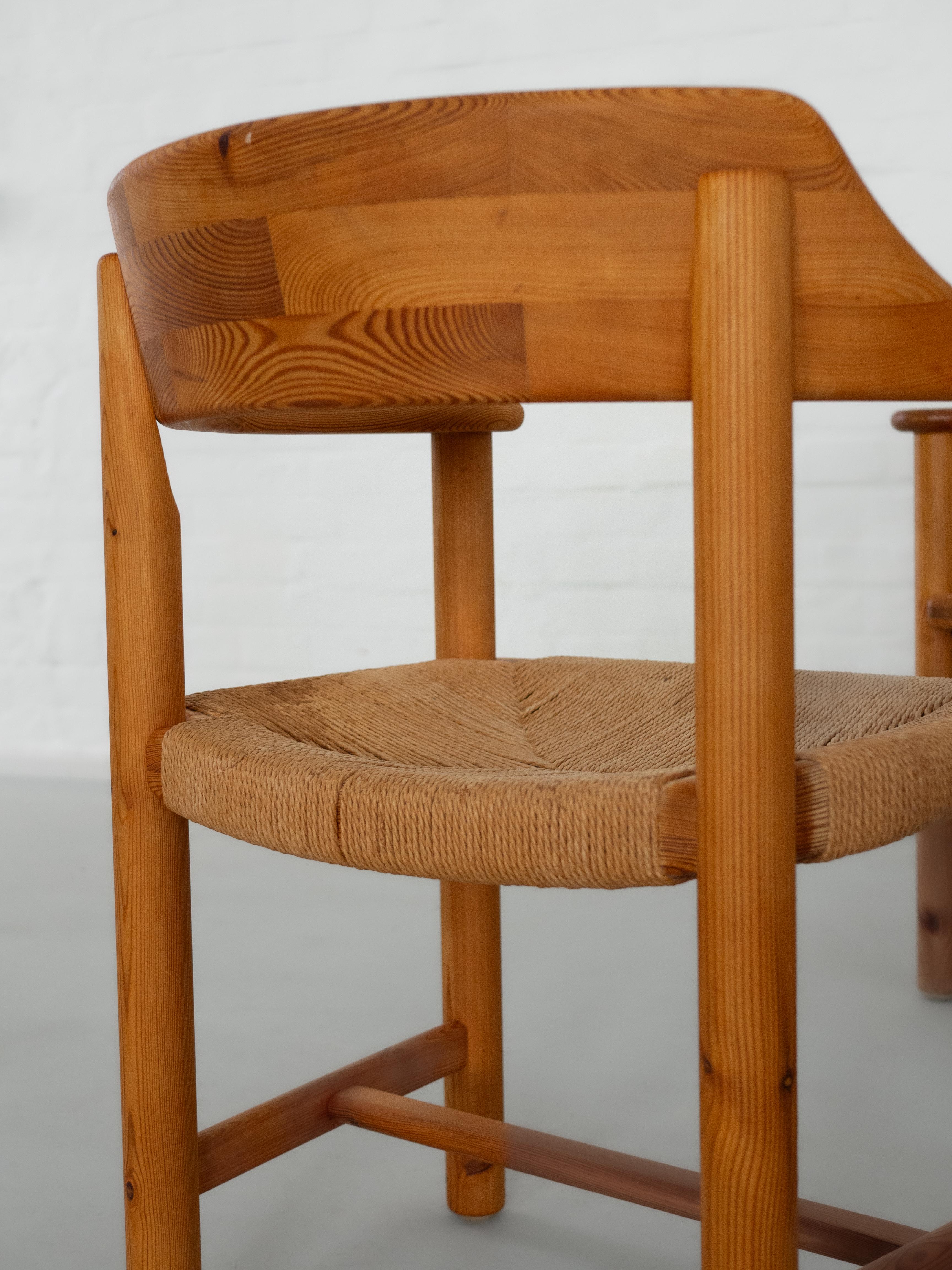 Late 20th Century Pine Dining Chairs by Rainer Daumiller for Hirtshals Savvaerk For Sale