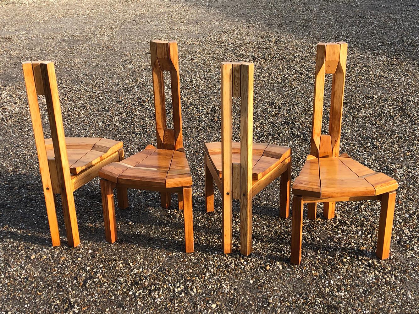 Pine Dining Chairs “Rantasipi” by Arnold Lerber for Laukaan Puu, Finland, 1970s For Sale 6