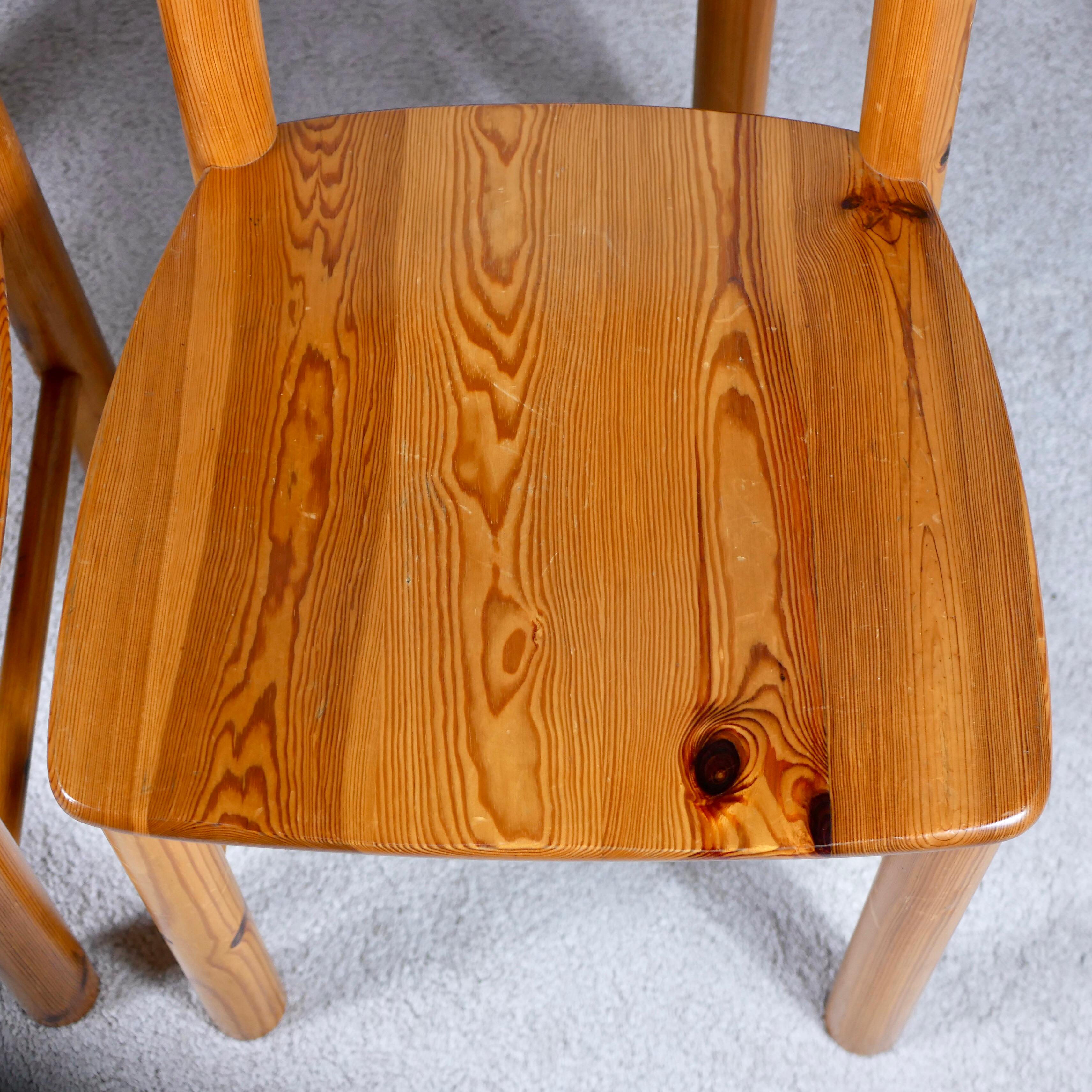 Pine dining room set by Rainer Daumiller for Hirtshals Savværk, Denmark