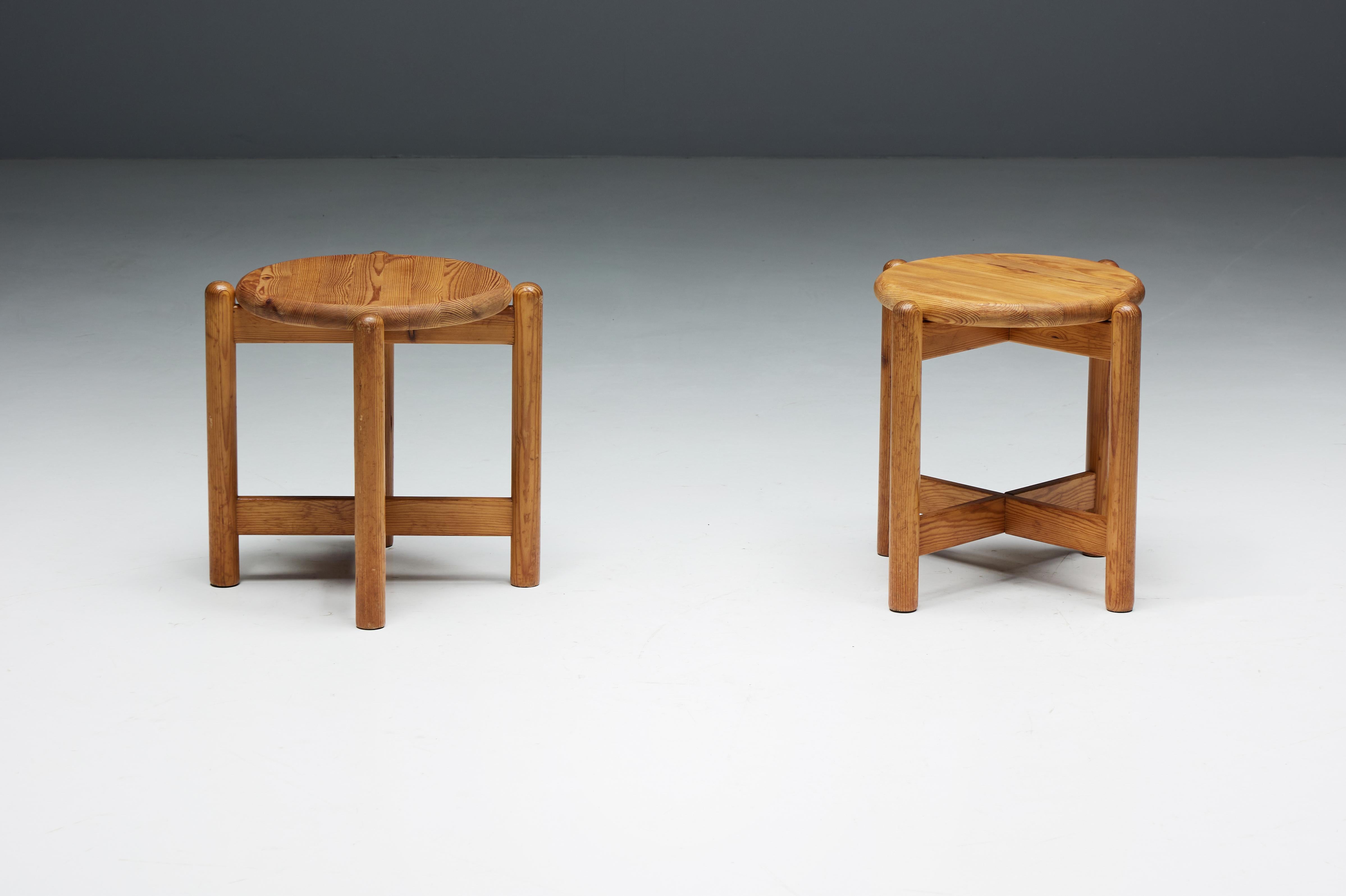 Pine Dining Set by Rainer Daumiller, Denmark, 1970s For Sale 11