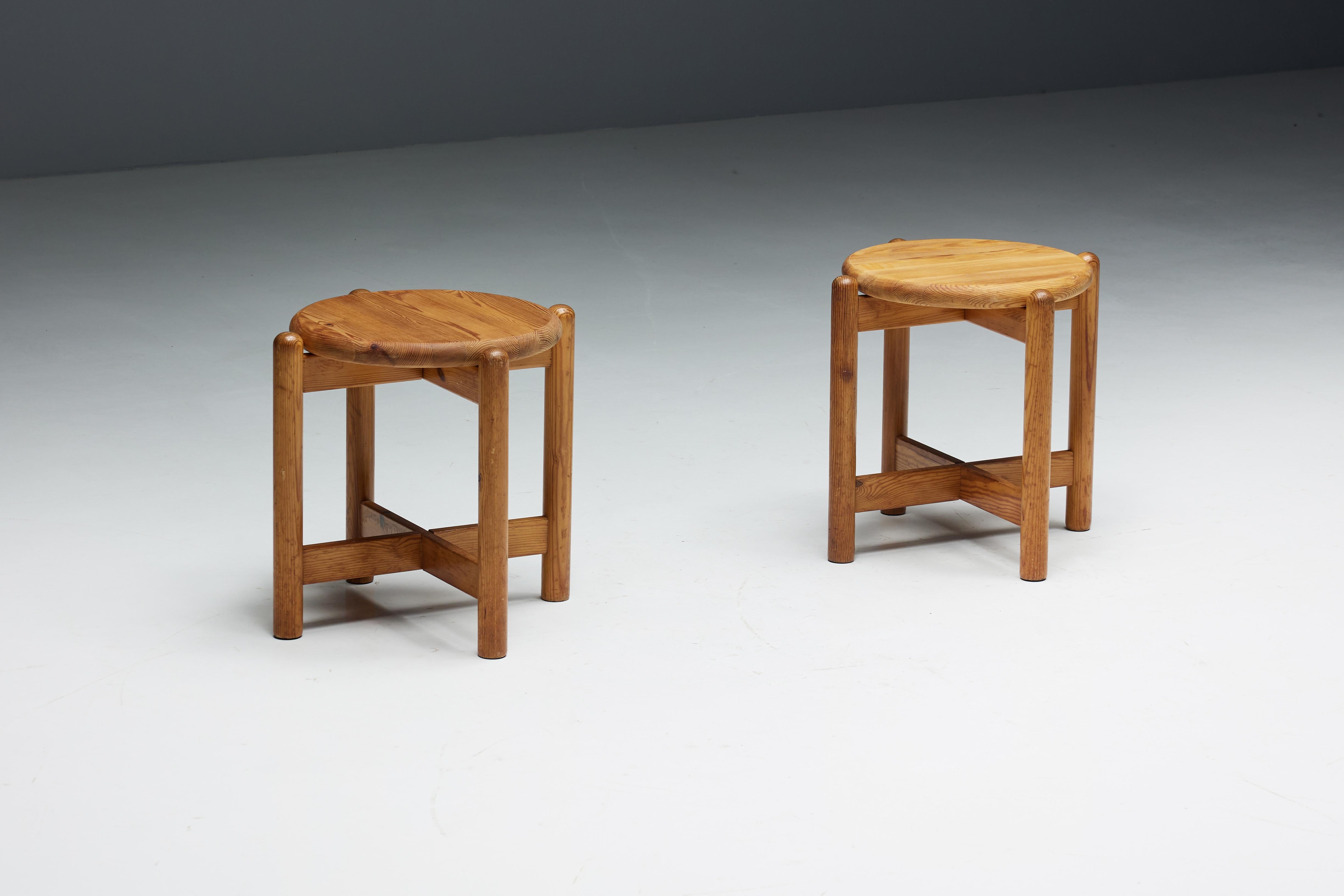 Pine Dining Set by Rainer Daumiller, Denmark, 1970s For Sale 12
