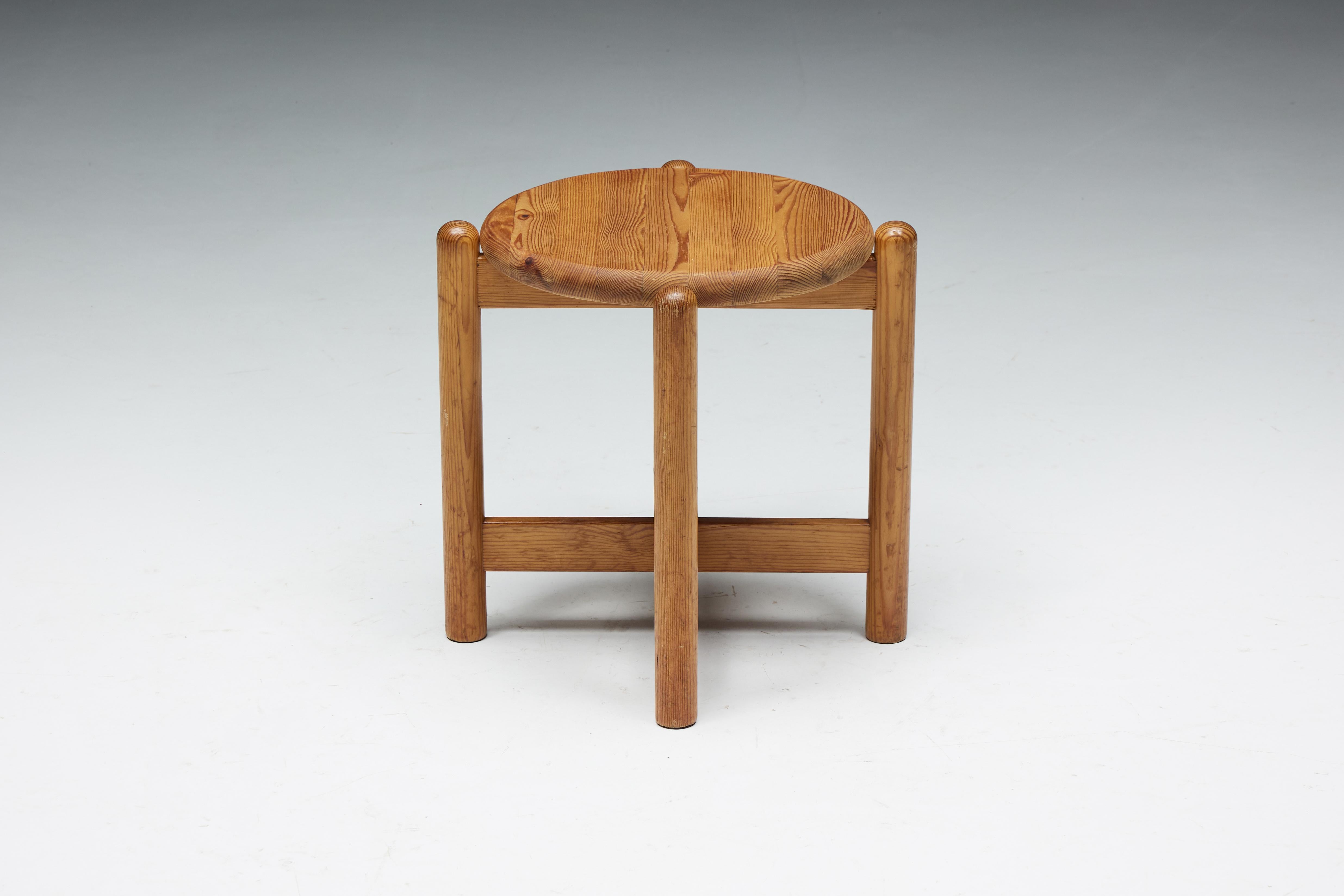 Pine Dining Set by Rainer Daumiller, Denmark, 1970s For Sale 13
