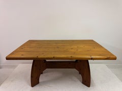 Pine Dining Table by Wasa Möbel, Germany, circa 1980s.