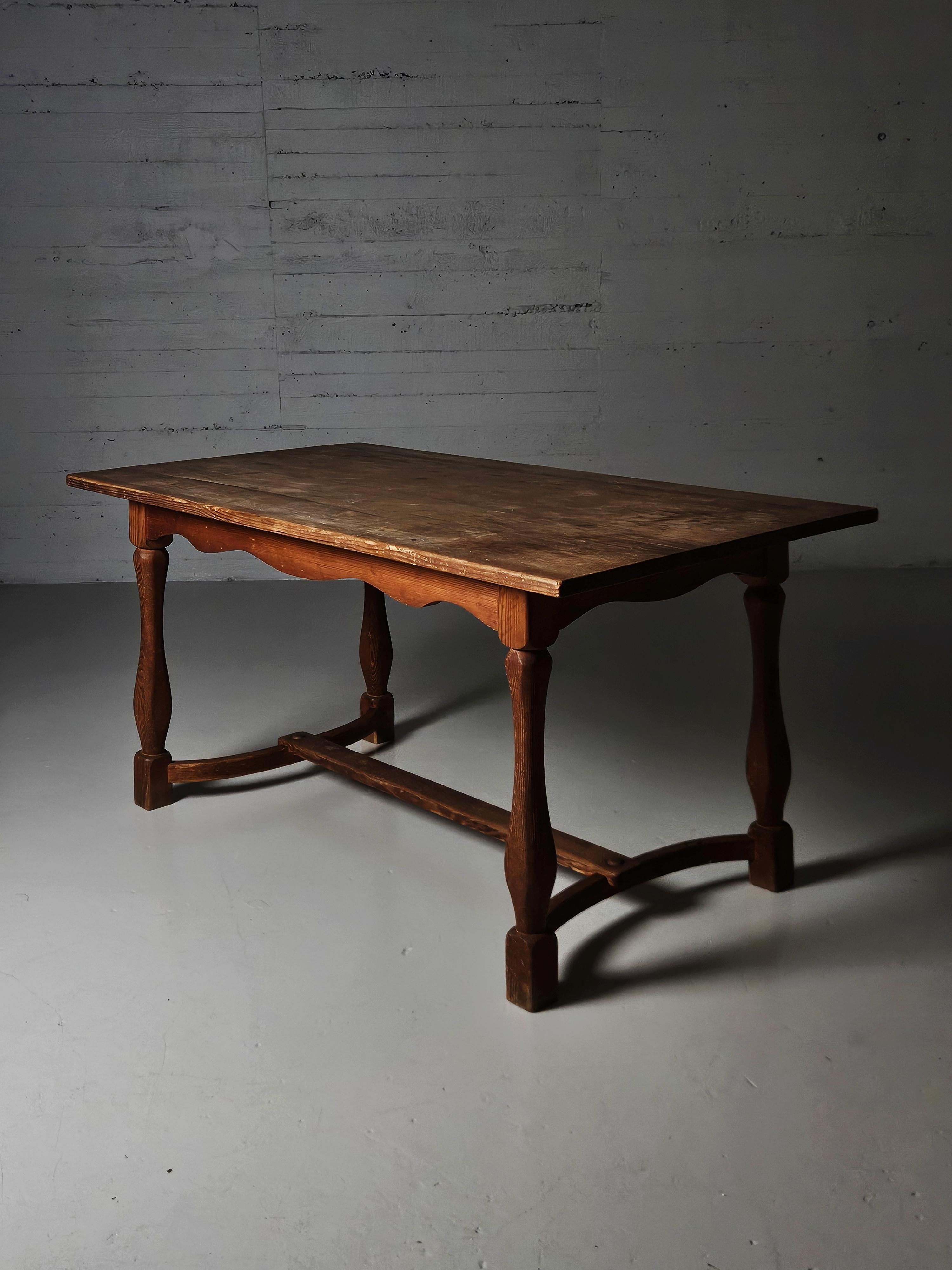 Scandinave moderne Table de salle à manger Hytte par Nordiska Kompaniet, Suède, années 1940 en vente