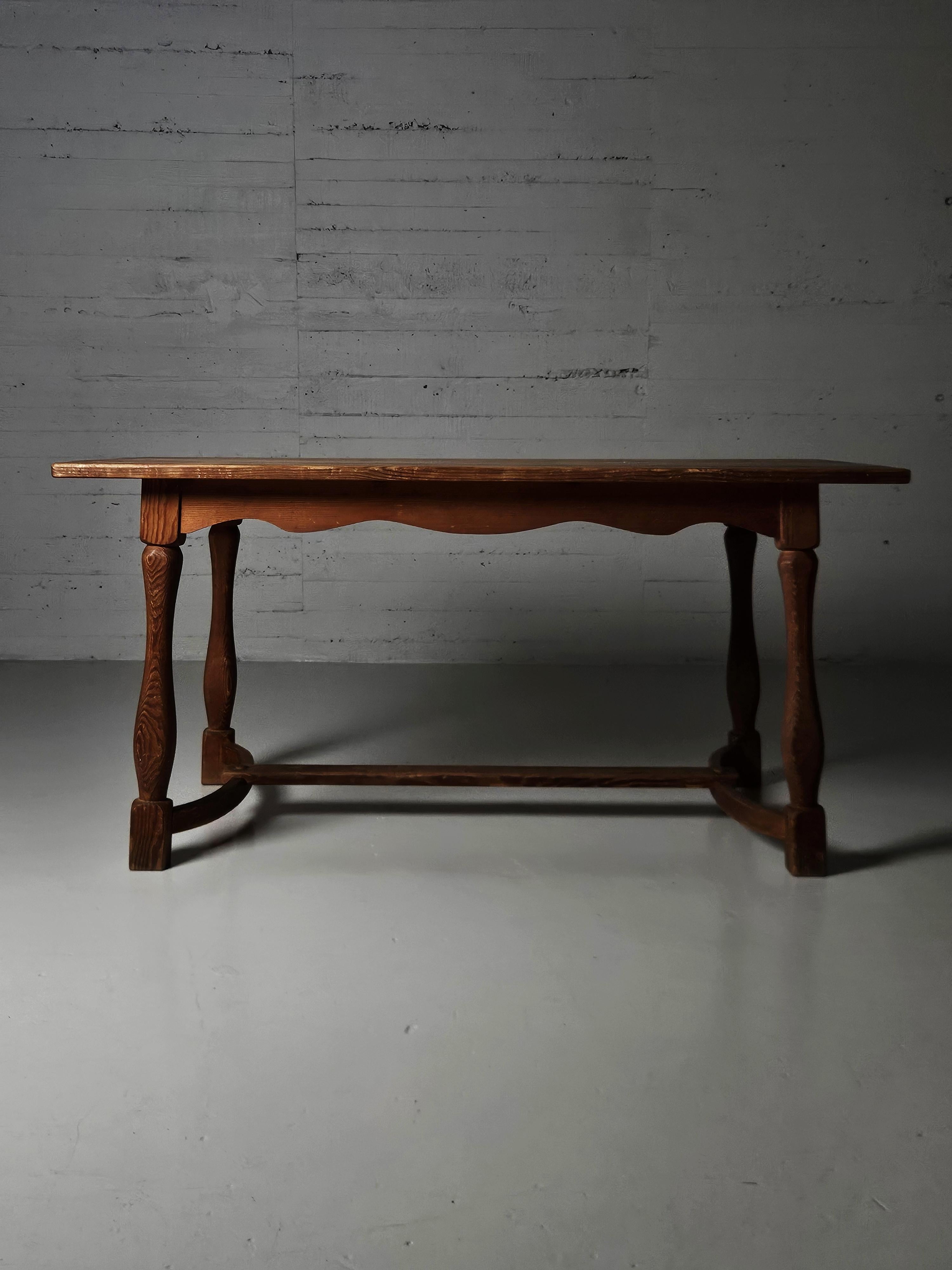 Suédois Table de salle à manger Hytte par Nordiska Kompaniet, Suède, années 1940 en vente