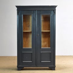 Pine Display Cabinet, 1920's