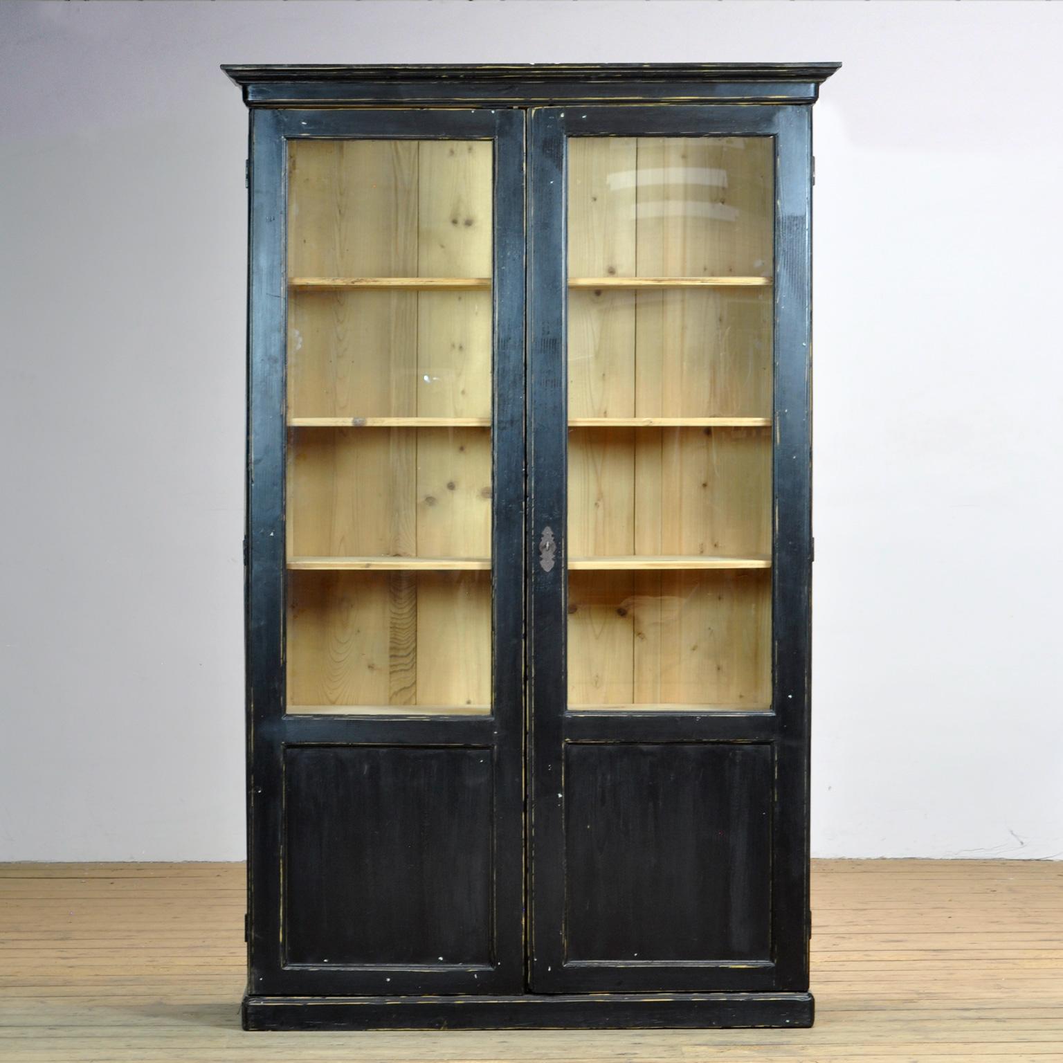Pine Display Cabinet, 1930's 2
