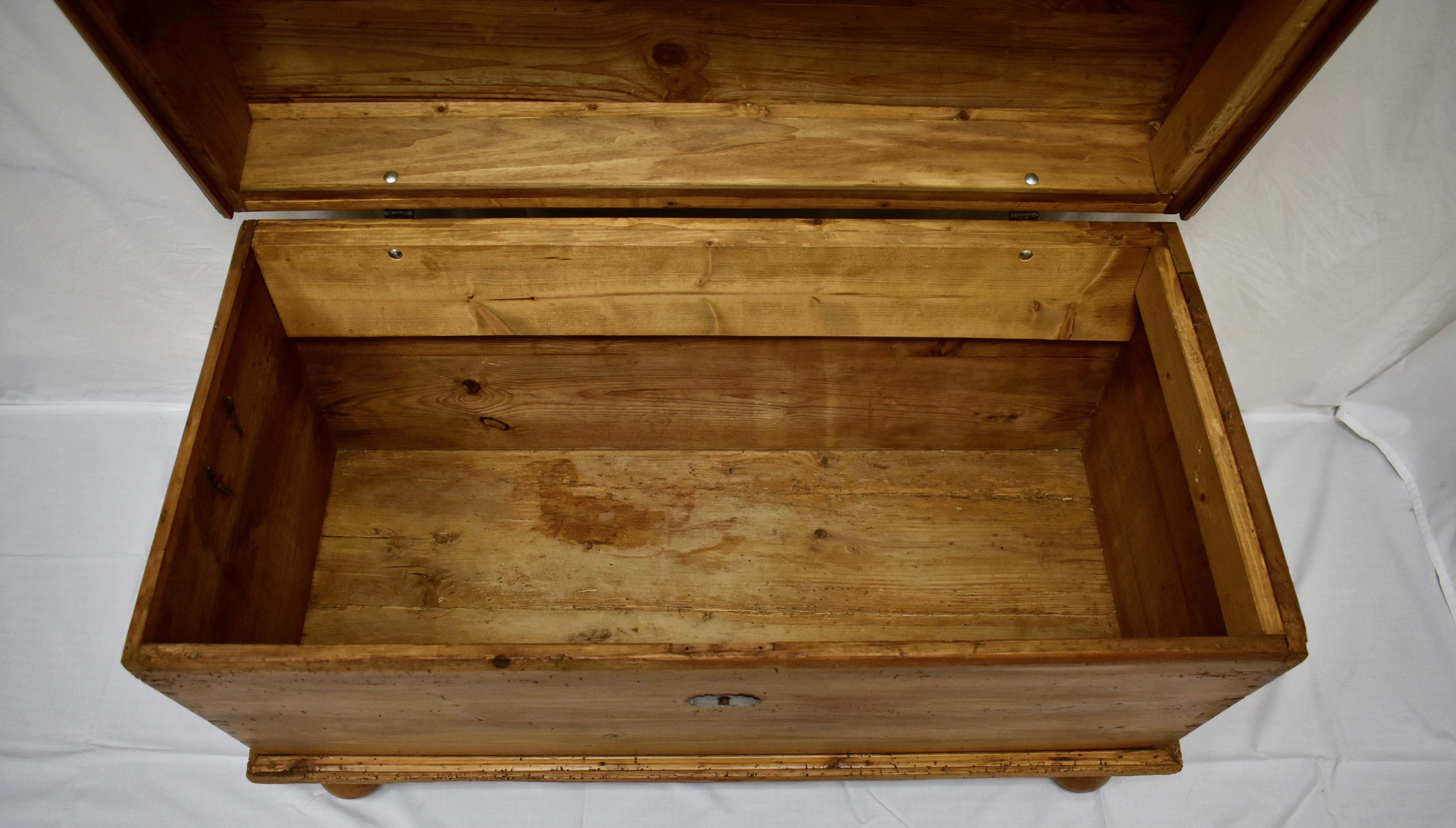 Pine Dome-Top Trunk or Blanket Chest 4