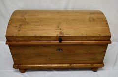 Pine Dome-Top Trunk or Blanket Chest