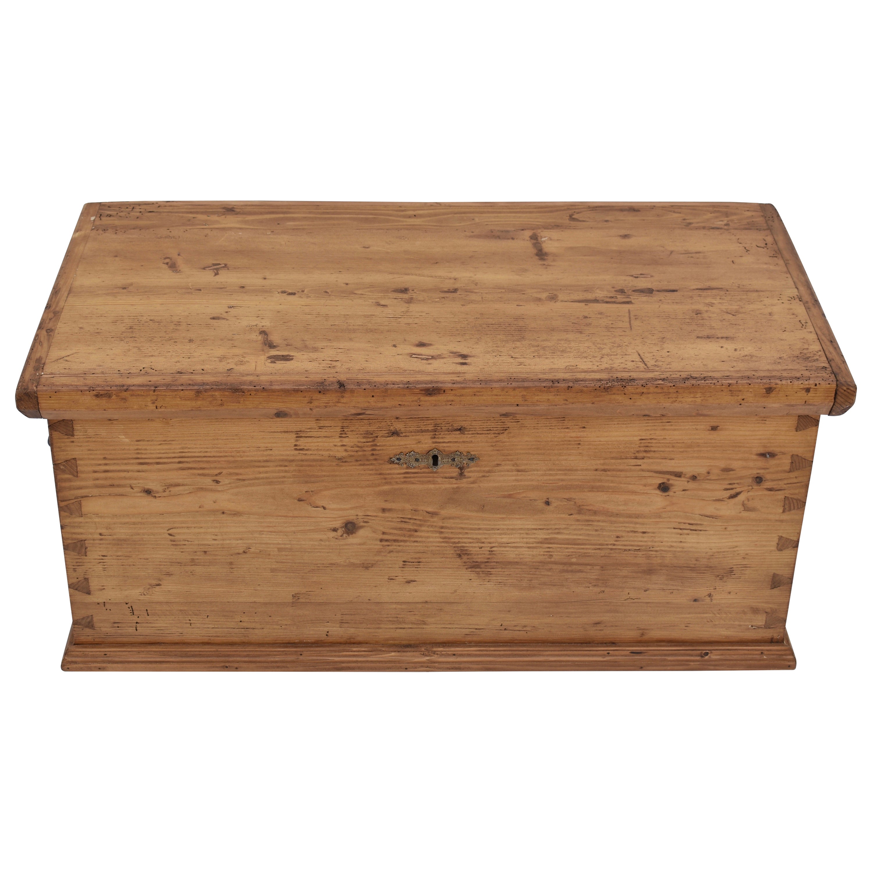 Pine Dovetailed Trunk or Blanket Chest