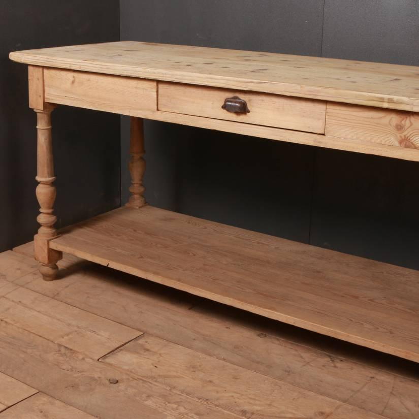 French Pine Drapers Table