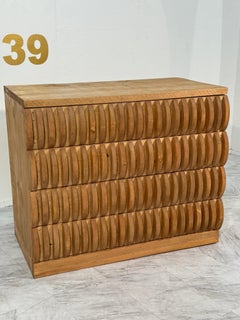 Pine Drawer by Mario Ceroli, Italy, circa 1970s