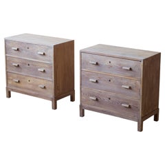 Schubladen/Kommoden aus Kiefernholz in der Art von Axel Einar Hjorth, Sportstuga, 1930er Jahre